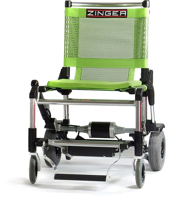 silla eléctrica Zinger verde