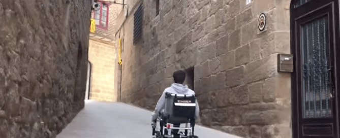 Viajar con la silla de ruedas electrica Zinger es muy práctico