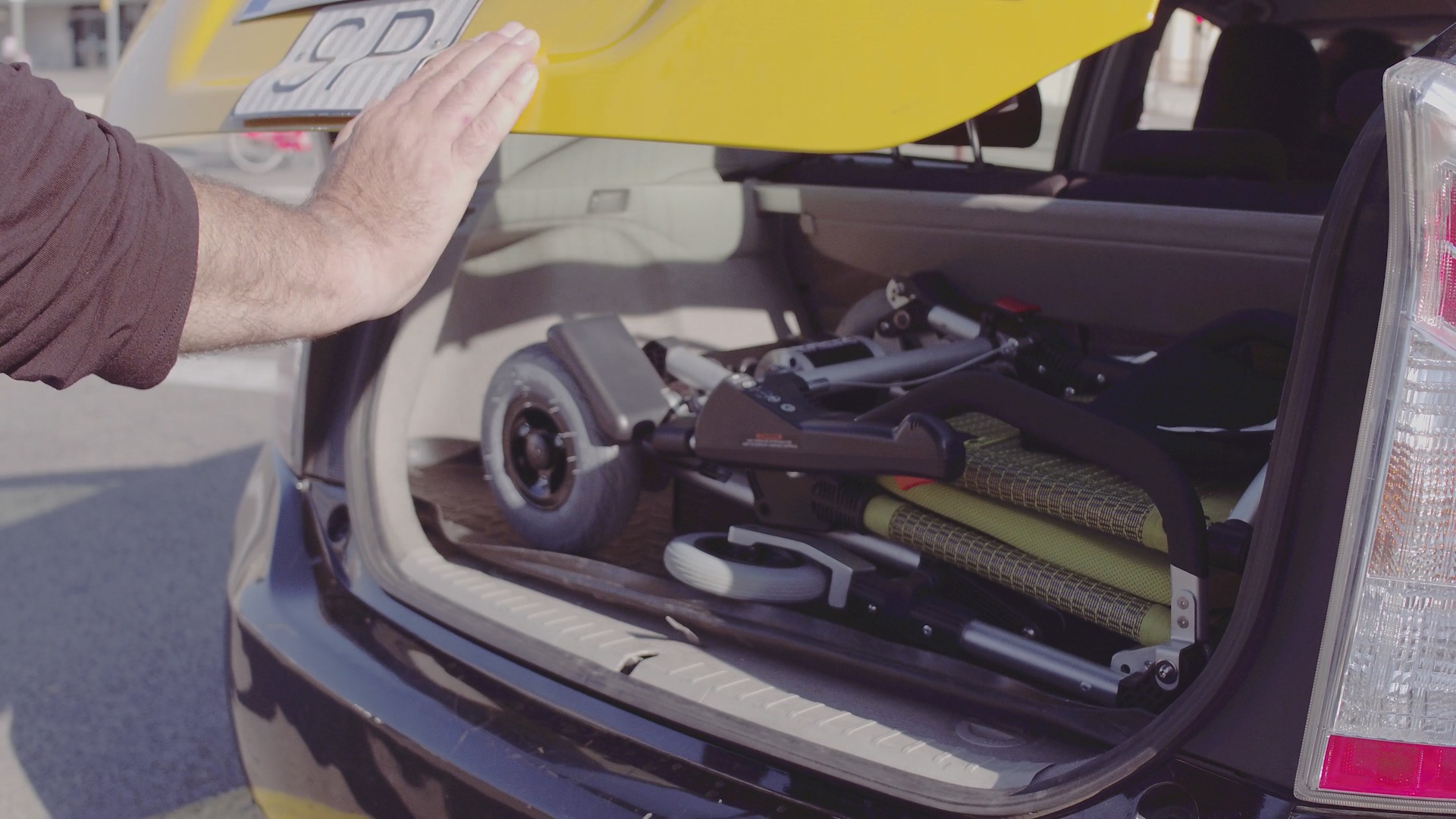 cadeira elétrica leve para o carro,